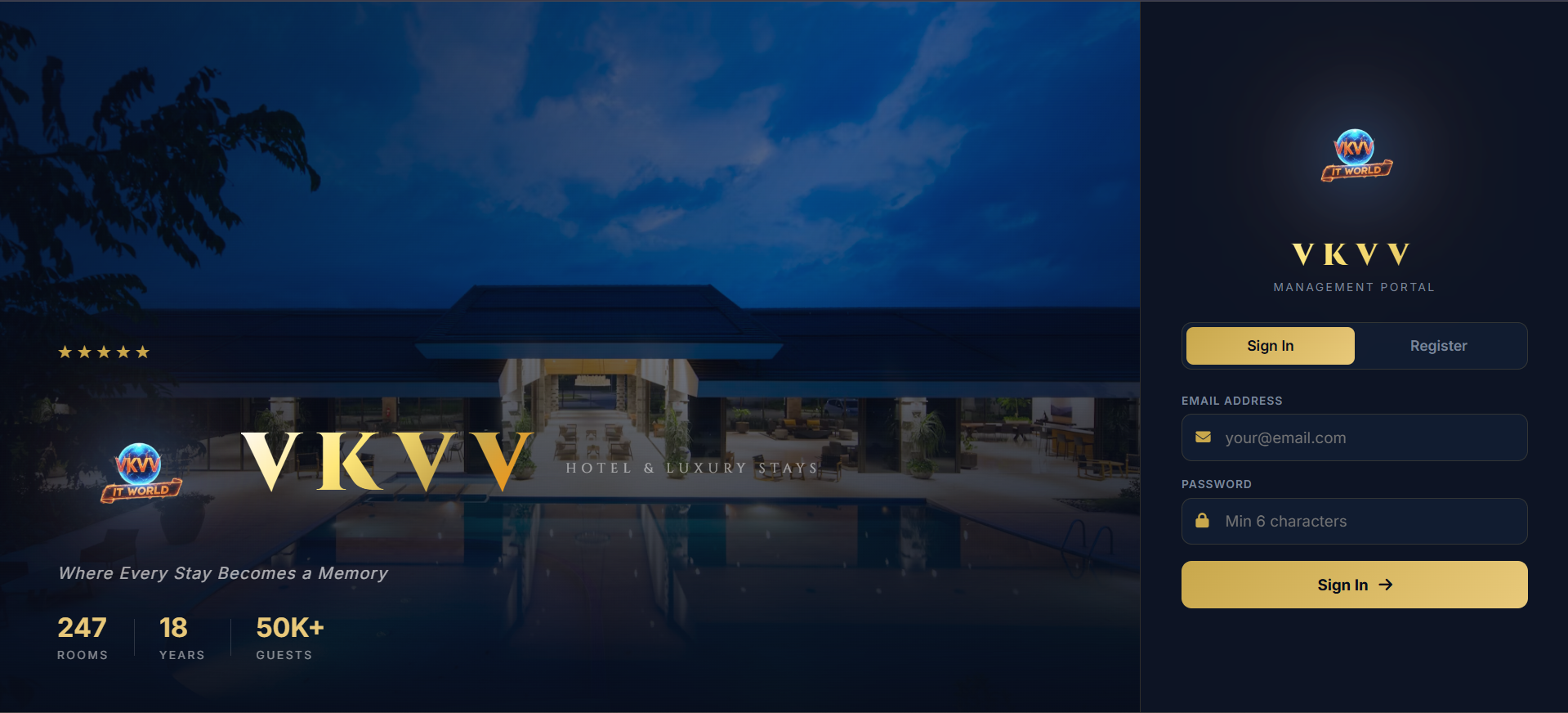 VKVV Login
